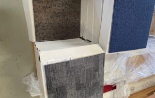 Solution Dyed Nylon carpet tiles